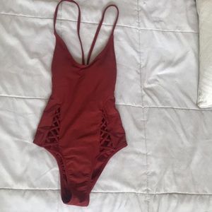 Auburn Cross Back Bathing Suit